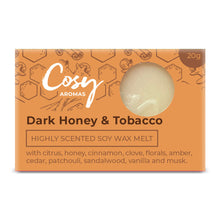 Load image into Gallery viewer, Dark Honey &amp; Tobacco Wax Melt