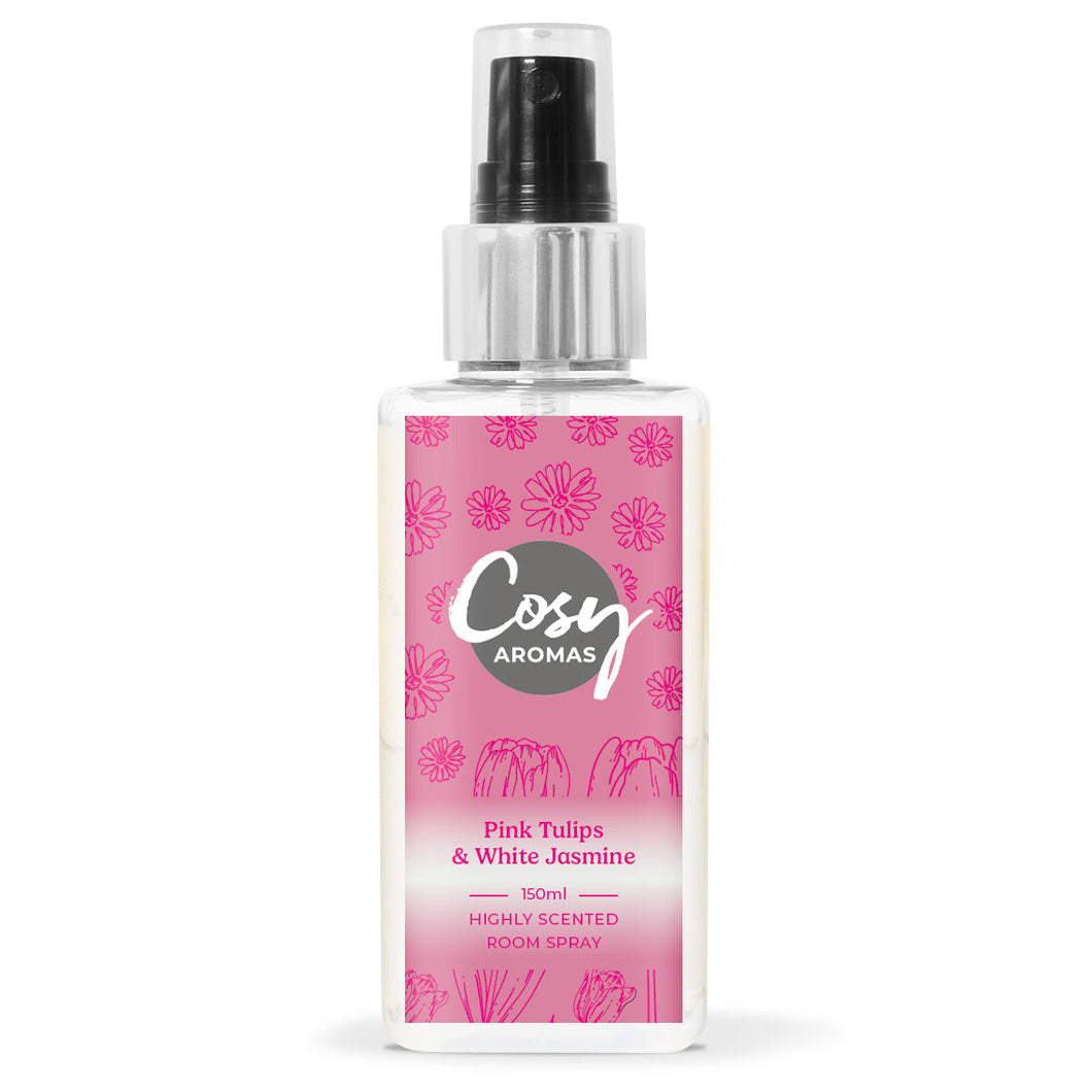 Pink Tulips & White Jasmine Room Spray (pack of 6)