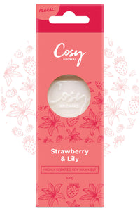 Strawberry & Lily Wax Melt