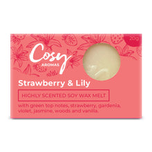 Load image into Gallery viewer, Strawberry &amp; Lily Wax Melt